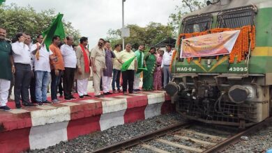 श्री रामलला दर्शन योजना के तहत सरगुजा संभाग से 850 श्रद्धालओं का जत्था अयोध्या धाम रवाना