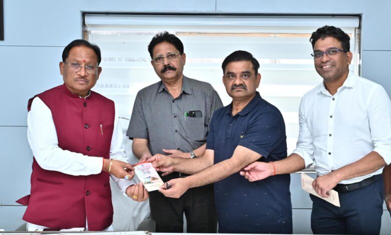 मुख्यमंत्री विष्णु देव साय से आईएमए के प्रतिनिधिमंडल ने की सौजन्य मुलाकात…. मुख्यमंत्री विष्णु देव साय से आईएमए के प्रतिनिधिमंडल ने की सौजन्य मुलाकात….