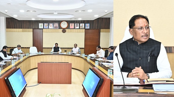 महत्वपूर्ण फैसलों का दिन तय — 11 फरवरी को लगेगी सीएम विष्णु देव साय की कैबिनेट बैठक…. महत्वपूर्ण फैसलों का दिन तय — 11 फरवरी को लगेगी सीएम विष्णु देव साय की कैबिनेट बैठक….