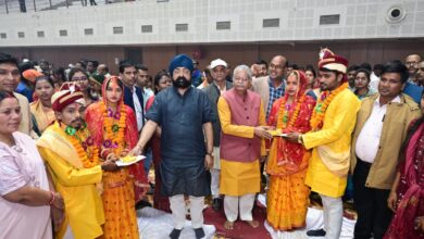 मुख्यमंत्री कन्या विवाह योजना : मुख्यमंत्री विष्णुदेव साय ने वर्चुअली जुड़कर नव दंपत्तियों को दिया आर्शीवाद….