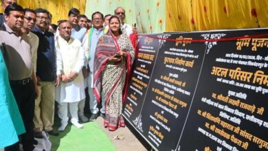 मंत्री श्रीमती लक्ष्मी राजवाड़े ने 18.38 करोड़ रुपए के विकास कार्यों का किया भूमिपूजन, भटगांव में अधोसंरचना सुदृढ़ीकरण को मिली गति….