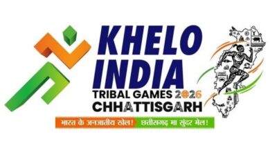 केन्द्रीय युवा कार्यक्रम एवं खेल मंत्री मनसुख मांडविया करेंगे देश के पहले खेलो इंडिया ट्राइबल गेम्स का शुभारंभ, मुख्यमंत्री विष्णु देव साय शुभारंभ कार्यक्रम की अध्यक्षता करेंगे…..