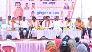 उपमुख्यमंत्री ने 4.08 करोड़ रूपए की लागत के सकरी नदी तटबंध निर्माण का किया भूमिपूजन….