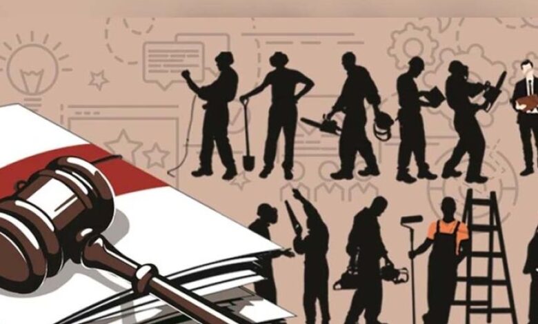 श्रमिक महासम्मेलन में निर्धारित मानकों का पालन, अनुबंधित दरों पर विभाग ने कराया कार्य…..