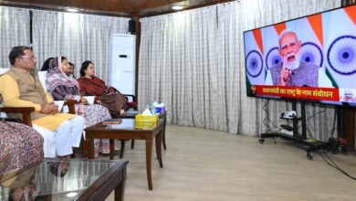 मुख्यमंत्री विष्णुदेव साय ने आज राजधानी रायपुर स्थित मुख्यमंत्री निवास में प्रधानमंत्री नरेंद्र मोदी के नारी शक्ति वंदन अधिनियम के सम्बन्ध में राष्ट्र के नाम प्रसारित संबोधन का श्रवण किया…… मुख्यमंत्री विष्णुदेव साय ने आज राजधानी रायपुर स्थित मुख्यमंत्री निवास में प्रधानमंत्री नरेंद्र मोदी के नारी शक्ति वंदन अधिनियम के सम्बन्ध में राष्ट्र के नाम प्रसारित संबोधन का श्रवण किया……