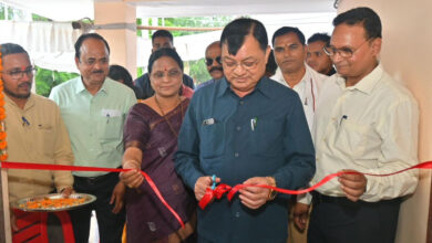 1×5 एमवीए क्षमता वाले 33/11 केवी नवनिर्मित विद्युत उपकेंद्र का मंत्री लखन लाल देवांगन ने किया लोकार्पण…..