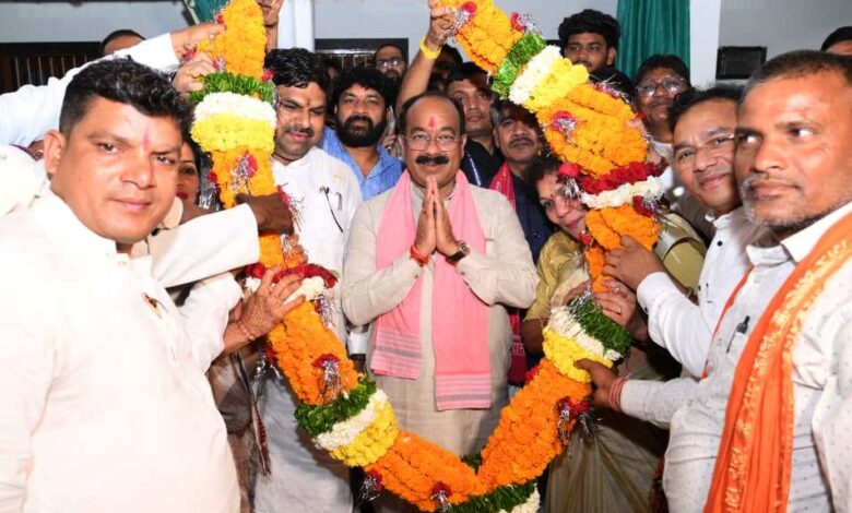 नगर पालिका बनेगा धमधा, उप मुख्यमंत्री अरुण साव ने की घोषणा, 7 करोड़ के कार्यों का किया लोकार्पण-भूमिपूजन….. नगर पालिका बनेगा धमधा, उप मुख्यमंत्री अरुण साव ने की घोषणा, 7 करोड़ के कार्यों का किया लोकार्पण-भूमिपूजन…..