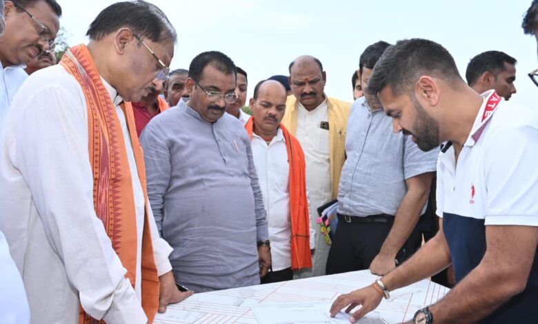 निर्माणाधीन नालंदा परिसर का मुख्यमंत्री विष्णुदेव साय ने किया निरीक्षण: गुणवत्तापूर्ण एवं समय-सीमा में कार्य पूर्ण करने के दिए निर्देश….