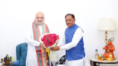 दिल्ली में बस्तर विकास मॉडल पर मंथन : केंद्रीय गृहमंत्री अमित शाह से मुख्यमंत्री विष्णु देव साय की अहम मुलाकात…. दिल्ली में बस्तर विकास मॉडल पर मंथन : केंद्रीय गृहमंत्री अमित शाह से मुख्यमंत्री विष्णु देव साय की अहम मुलाकात….