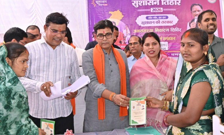 सरकार गांव, गरीब और किसानों के कल्याण के लिए समर्पित- मंत्री श्री टंक राम वर्मा….