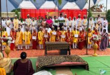 मुख्यमंत्री कन्या विवाह योजना के तहत जशपुर जिले में 65 जोड़े वैवाहिक बंधन में बंधे…..