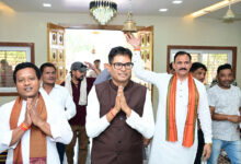 रायगढ़ के राधा कृष्ण मंदिर में वित्त मंत्री ओपी चौधरी एवं स्वास्थ्य मंत्री श्याम बिहारी जायसवाल ने की पूजा-अर्चना….