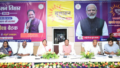 मुख्यमंत्री के निर्देश के बाद पत्थलगांव – कुनकुरी सड़क मरम्मत में आई तेजी…
