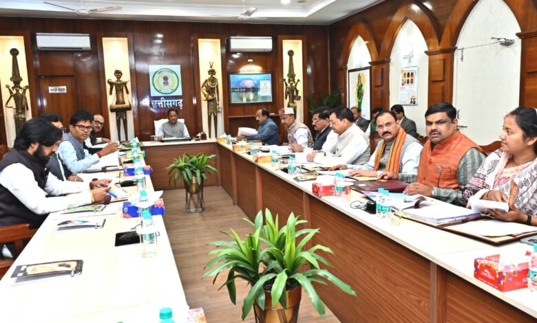 मुख्यमंत्री विष्णु देव साय की अध्यक्षता में होगी राज्य मंत्रिपरिषद् की अहम बैठक, कई महत्वपूर्ण फैसलों पर लगेगी मुहर….