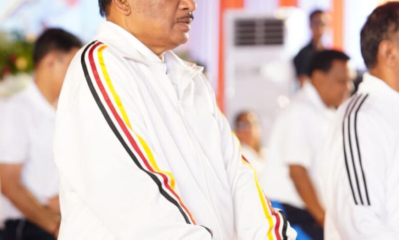 योग को दिनचर्या का हिस्सा बनाएं, स्वस्थ समाज के निर्माण में योगदान दें : मुख्यमंत्री विष्णुदेव साय…. योग को दिनचर्या का हिस्सा बनाएं, स्वस्थ समाज के निर्माण में योगदान दें : मुख्यमंत्री विष्णुदेव साय….
