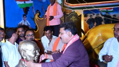 उप मुख्यमंत्री विजय शर्मा ने भारत माता की प्रतिमा एवं भव्य शहीद स्मारक का किया लोकार्पण…. उप मुख्यमंत्री विजय शर्मा ने भारत माता की प्रतिमा एवं भव्य शहीद स्मारक का किया लोकार्पण….