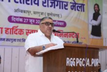 संभाग स्तरीय रोजगार मेले में युवाओं का बढ़ाया उत्साह, मंत्री राजेश अग्रवाल बोलेकृ प्रतिभा और कौशल को मिलेगा बेहतर अवसर….