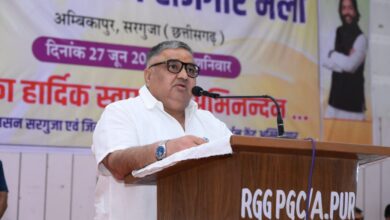 संभाग स्तरीय रोजगार मेले में युवाओं का बढ़ाया उत्साह, मंत्री राजेश अग्रवाल बोलेकृ प्रतिभा और कौशल को मिलेगा बेहतर अवसर….