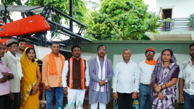 बीजापुर के सूदुर अंचल मांझीगुड़ा पहुंचे कृषि मंत्री रामविचार नेताम….